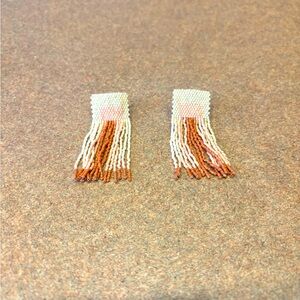 Ink & Alloy beaded earrings.